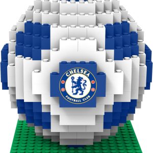 FOCO Officially Licensed FC 3D BRXLZ Bricks XL Football Toy Model (various Teams) (Chelsea)