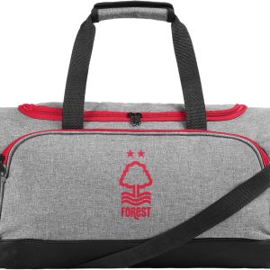 FOCO Officially Licensed Nottingham Forest FC Grey Football Duffle Bag