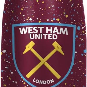 FOCO Premier League Football West Ham United Fan Thermal Paint Splatter Insulated 500ml Bottle