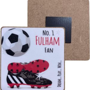 Fulham Cottagers FC Football Club Fan - FRIDGE MAGNET - by WHITE COTTON CARDS (M-FN73)
