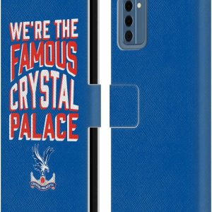 Head Case Designs Officially Licensed Crystal Palace FC We're The Famous 2025 Cup Final Leather Book Wallet Case Cover Compatible With Nokia NC300