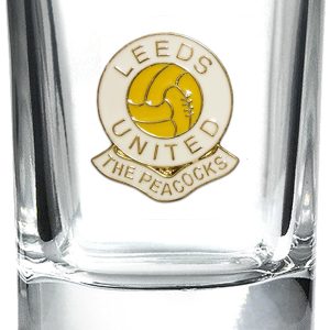 Knight Football Shot Glass Leeds
