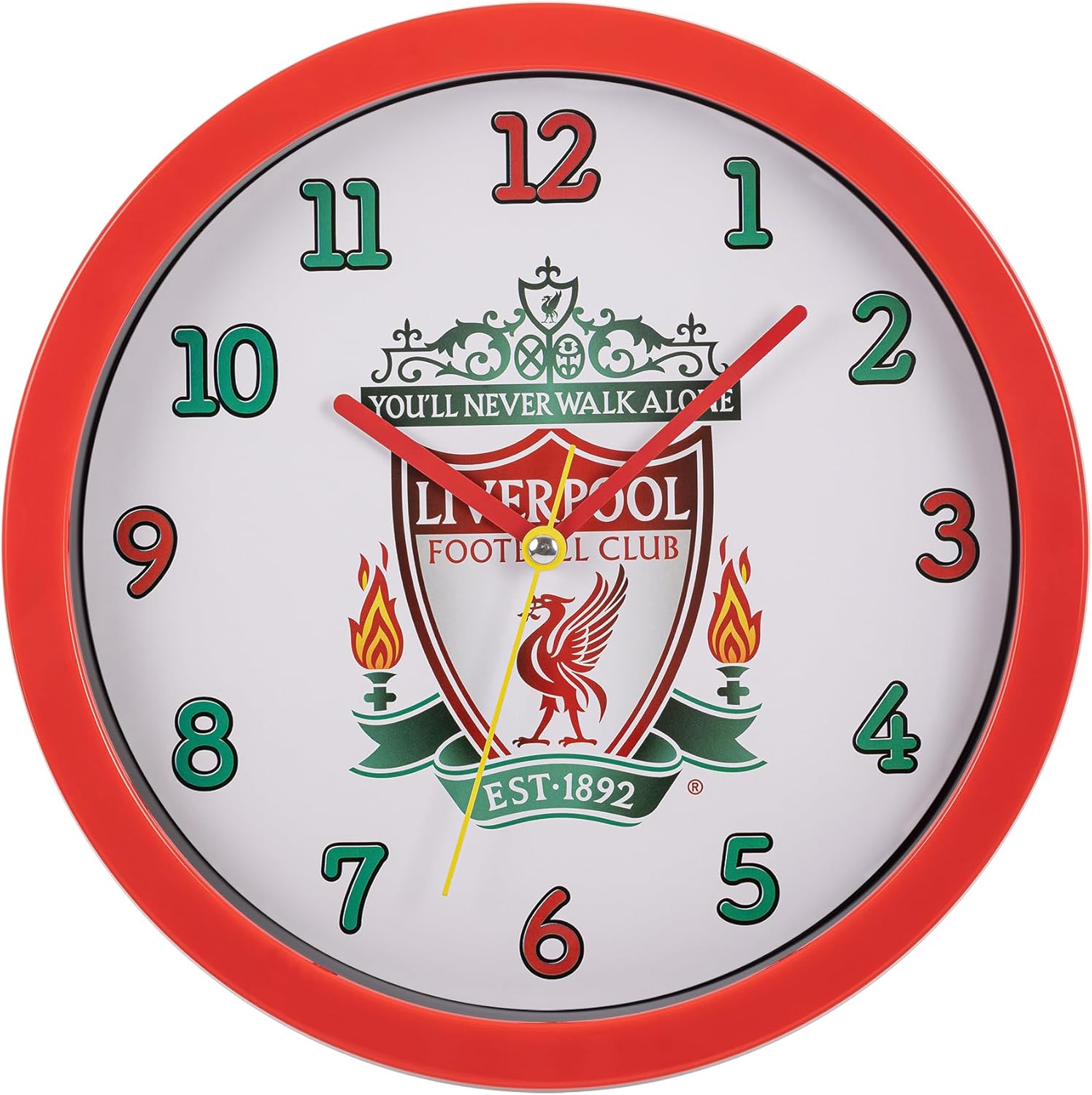 Liverpool F.C. Wall Clock, Multicoloured, One Size