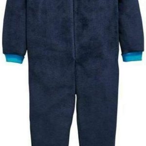 Mens Official Tottenham Hotspur Football Club Fleece All in One Jumpsuit Onesie Size Medium Blue