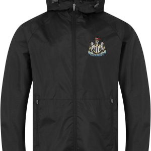 Newcastle United Mens Jacket Shower Windbreaker OFFICIAL Football Gift