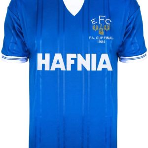 Score Draw Everton 1984 FA Cup Final Retro Football Shirt