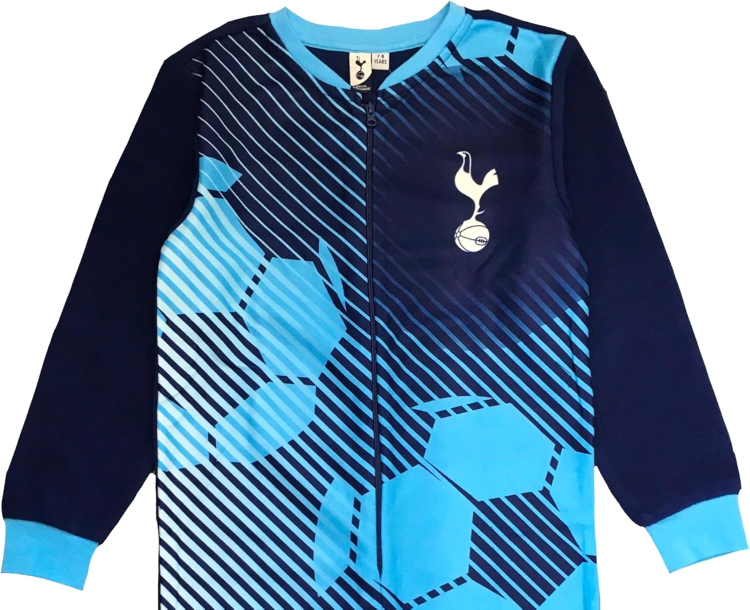 Tottenham Hotspur Boys Onesie, Sleepsuit, All in One Pyjamas, Age 7-14 Years - Image 2