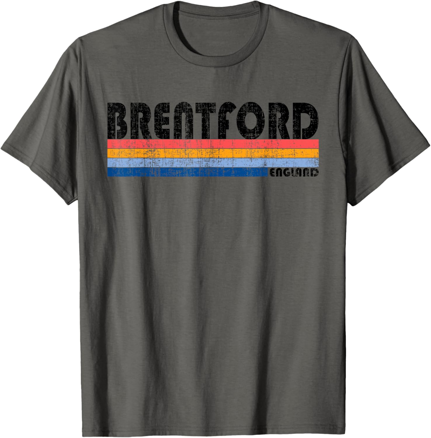 Vintage 80s Style Brentford England T-Shirt T-Shirt