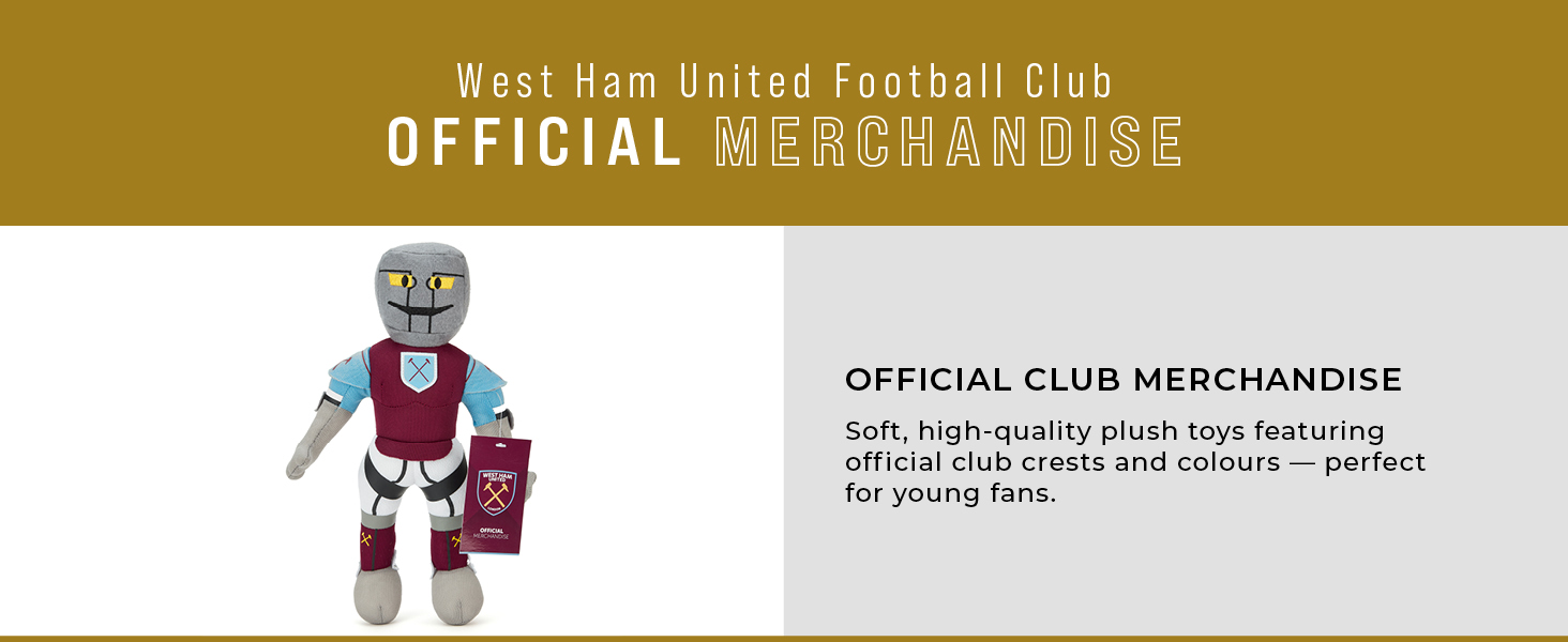 West Ham United FC Mascot Plush