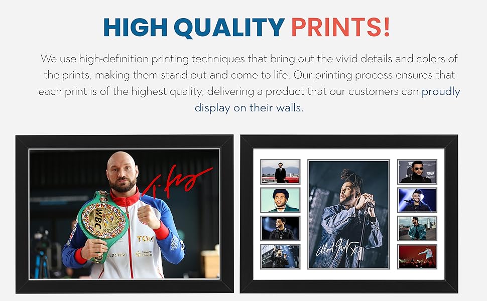 High Quality Prints