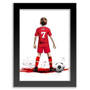 Personalised Liverpool Gifts for Boys - Liverpool FC - Liverpool Football Posters for Boys Bedrooms - Liverpool Football Room Decor by Art by Toor (Fine Art Print (Unframed))