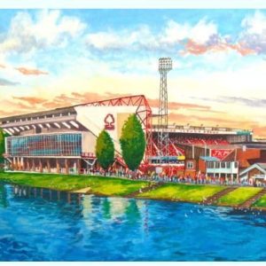 Media Storehouse City Ground Stadium Print - Nottingham Forest FC - Poster Print A2 (59.4 x 42cm) (19154520)