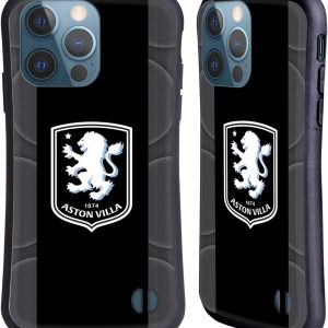 Head Case Designs Officially Licensed Aston Villa Football Club Away 2025/26 Crest Kit Hybrid Case Compatible With Apple iPhone 13 Pro