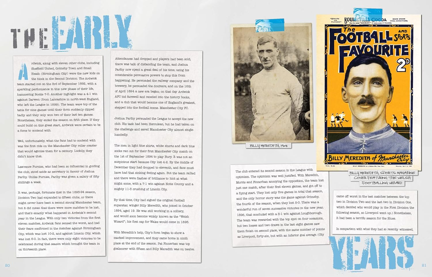 Manchester City Scrapbook: A Backpass Through History - Image 2