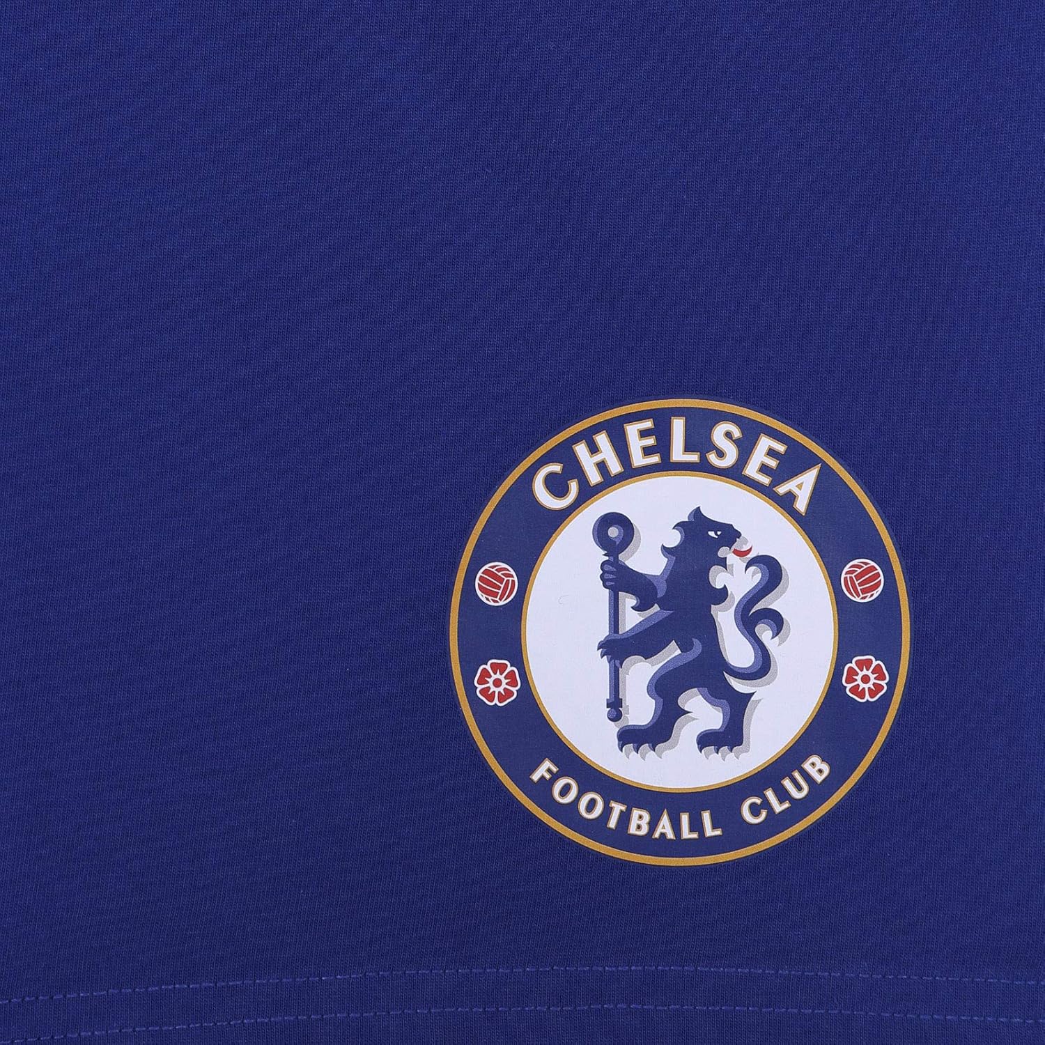 Chelsea Mens Pyjamas Short Loungewear OFFICIAL Football Gift - Image 7