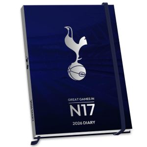 2026 DIARY TOTTENHAM HOTSPUR FC WEEK TO VIEW HARDBACK A5 DIARY OFFICIAL PRODUCT