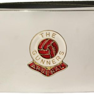 Arsenal football club leather snap fit belt