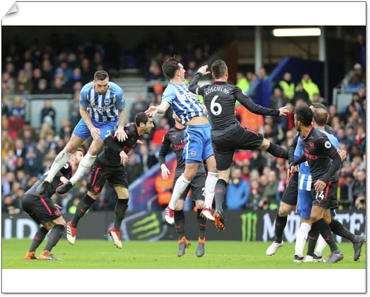 Brighton and Hove Albion v Arsenal Premier League 04MAR18 Print - Print 10"x8" (25x20cm) (14641865)
