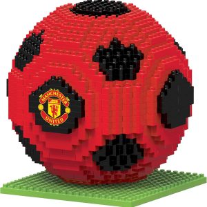 FOCO BRXLZ Manchester United FC Football Premier League Championship Logo Team Building Set 3D Construction Toy