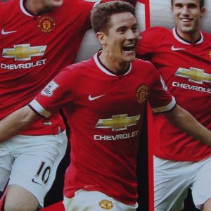 Happy Birthday Card, Manchester United Birthday Card, Man U Birthday Card, Manchester United FC Birthday Card, Man U Football Club Bithday Card