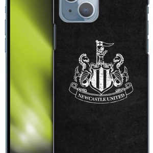 Head Case Designs Officially Licensed Newcastle United Football Club Distressed Crest Hard Back Case Compatible With Apple iPhone 14