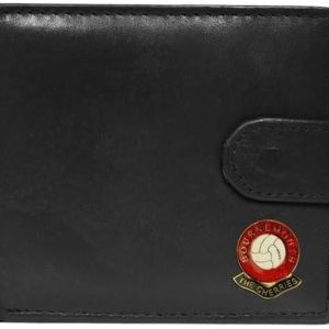 Knight Bournemouth Football Club Black Leather Wallet