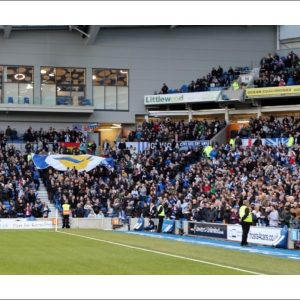 Media Storehouse 2013-14 Brighton & Hove Albion vs Leicester City Home Game Print - Print 10"x8" (25x20cm) (9119497)