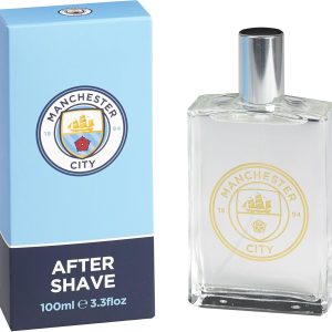 New Official Manchester city FC Aftershave - Great football gift for Dad, men, kids, granddad- New range 2020 - great Present. 100ml aftershave. official merchandise.
