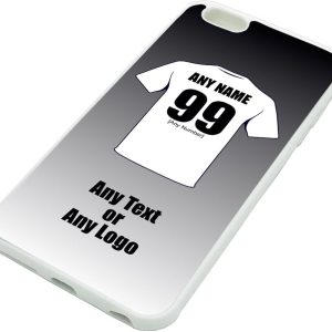 Personalised Gift - Fulham iPhone 6 / 6s Plus Case (White, Football Club Design Theme) - Any Name/Message on Your Unique - Apple 6+ 6s+ 6Plus 6sPlus TPU - The Cottagers Whites Lilywhites