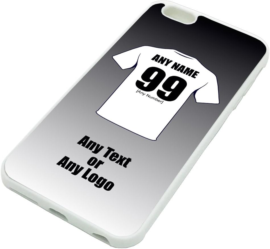 Personalised Gift - Fulham iPhone 6 Plus / 6s Plus + Case (Football Design) - Any Name Message Unique TPU Mobile Cover Apple - The Cottagers Lily Whites Club