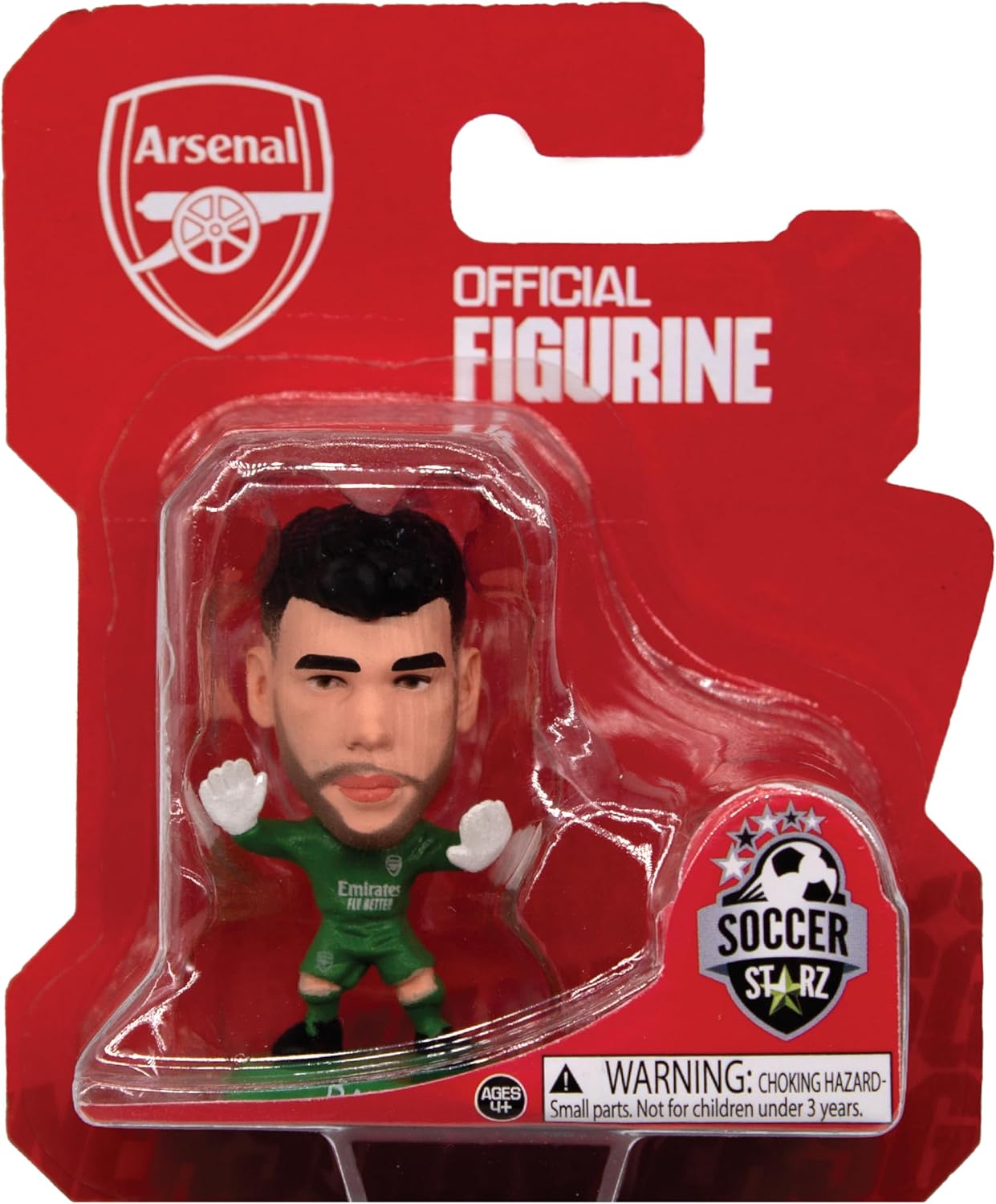 SoccerStarz - Arsenal David Raya - Home Kit (Classic Kit) /Figures - Image 2