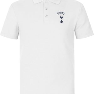 Tottenham Hotspur Mens Polo Shirt Crest Official Football Gift