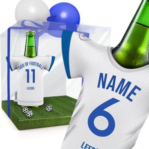 Men's Gift Box intended for LEEDS Utd. - Supporters PERSONALISED | Fan Gift Set Men Boyfriend Father's Day Birthday Christmas Easter | Official Shirt Cooler by MYFANSHIRT.com UKUK