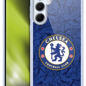 Head Case Designs Officially Licensed Chelsea Football Club Home 2019/20 Kit Soft Gel Case Compatible With Samsung Galaxy A55 5G