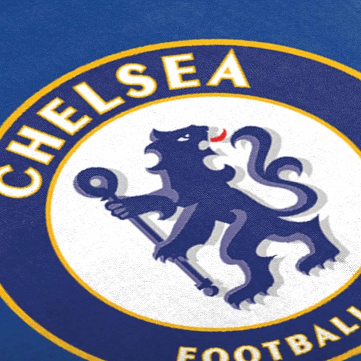 Chelsea FC Pulse Towel, Blue, 140cm x 70cm - Image 3
