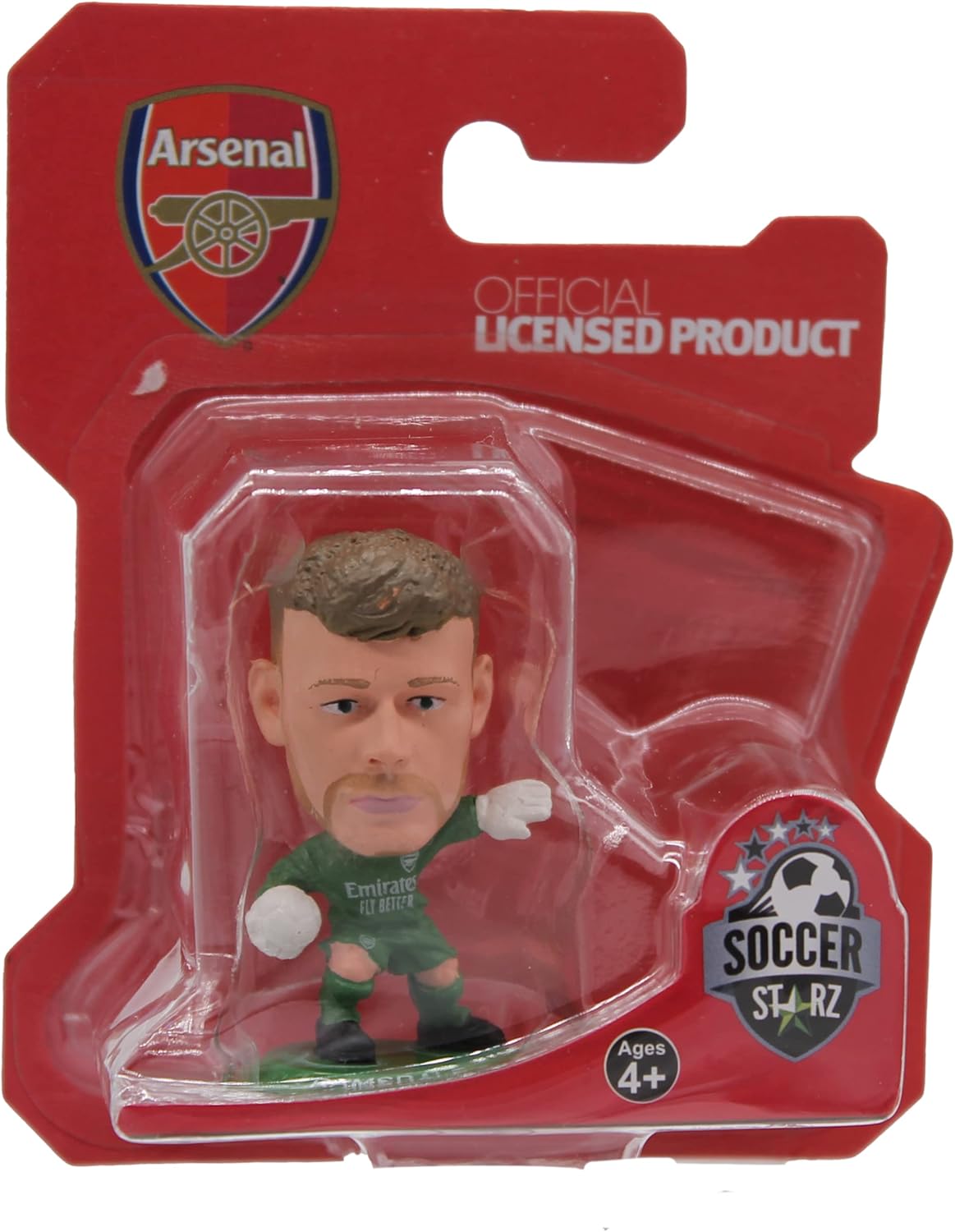 SoccerStarz - Arsenal Aaron Ramsdale - Home Kit (Classic Kit) - Image 2