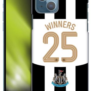 Head Case Designs Officially Licensed Newcastle United Football Club Home Kit 2025 Cup Winners Hard Back Case Compatible With Apple iPhone 13