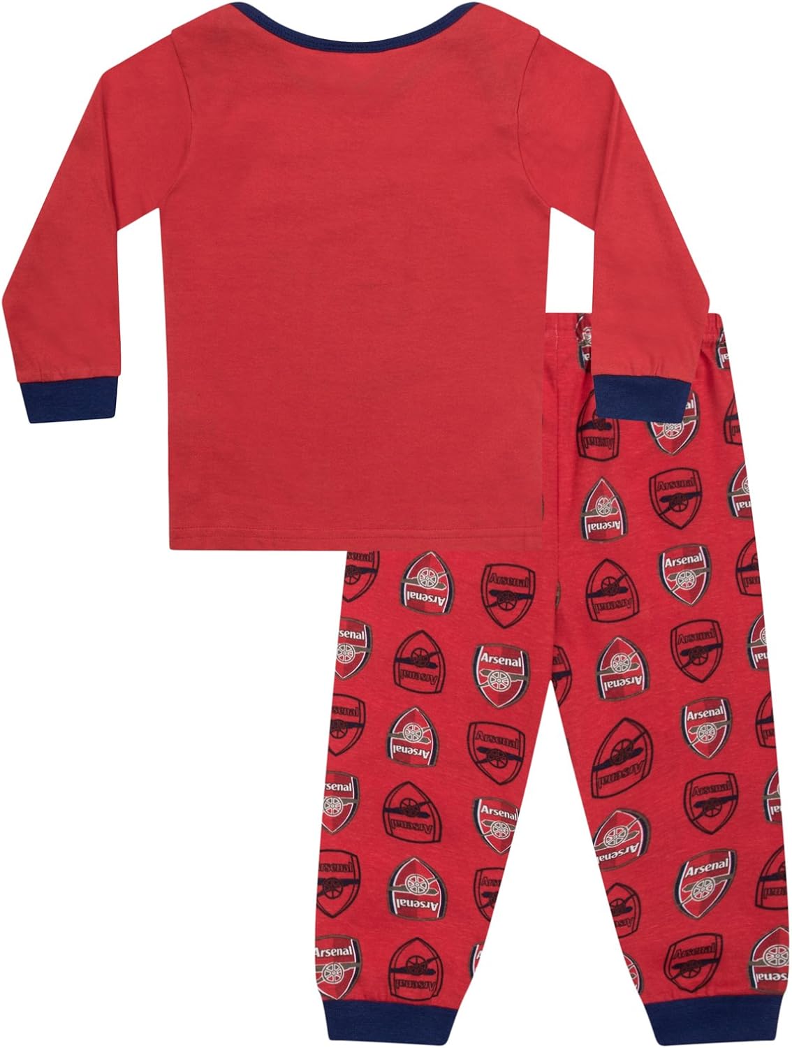 Arsenal FC Baby Pyjamas Long Boys Kids Official Football Gift - Image 2