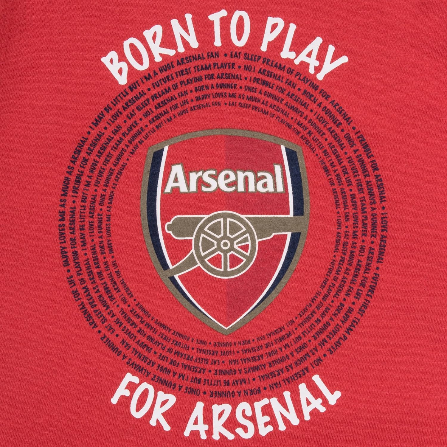 Arsenal FC Baby Pyjamas Long Boys Kids Official Football Gift - Image 3