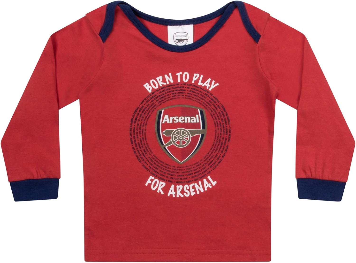 Arsenal FC Baby Pyjamas Long Boys Kids Official Football Gift - Image 4