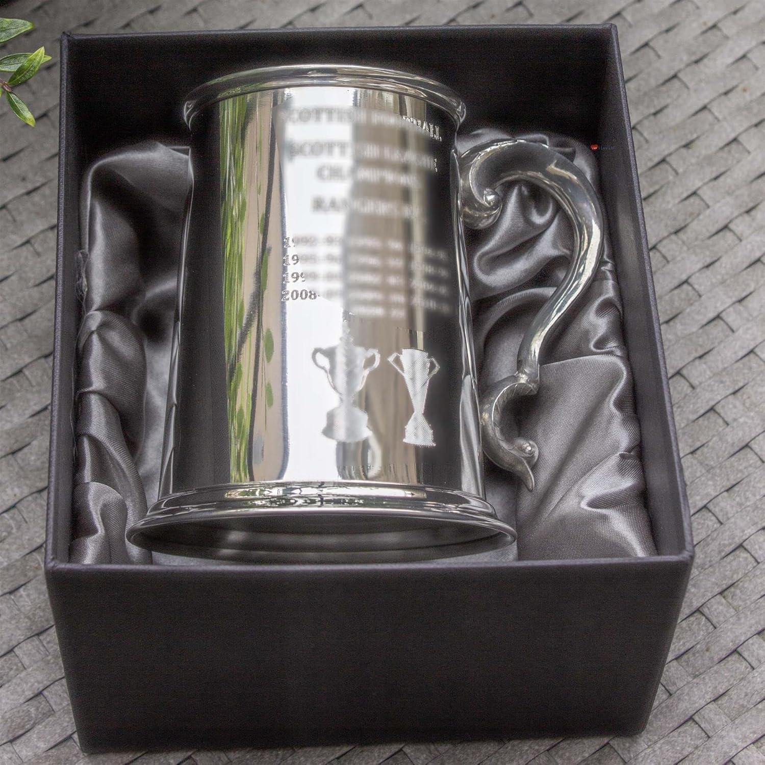I LUV LTD 1 Pint Tankard for Leeds United FA Cup Winner 1971-72, Pewter Beer Mug - Image 4
