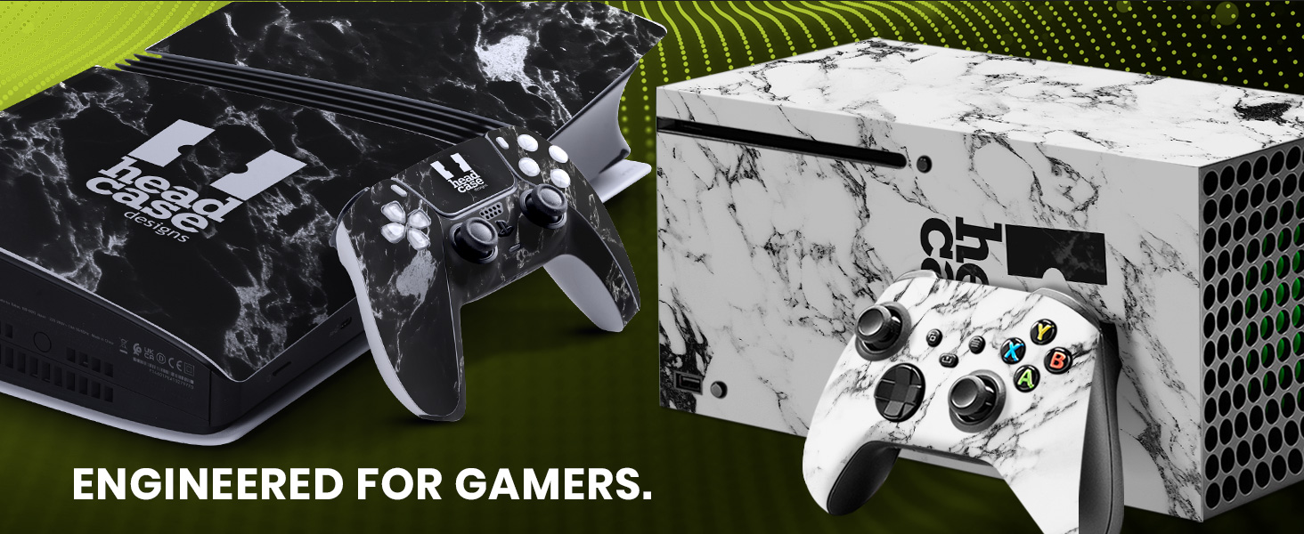Text reads 'Image 7' and 'ENGINEERED FOR GAMERS'. Gaming controllers shown in both color and black-and-white views.