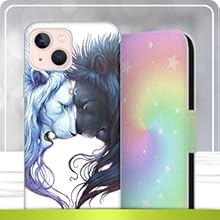 two wolves and a unicorn iphone 11 pro max case