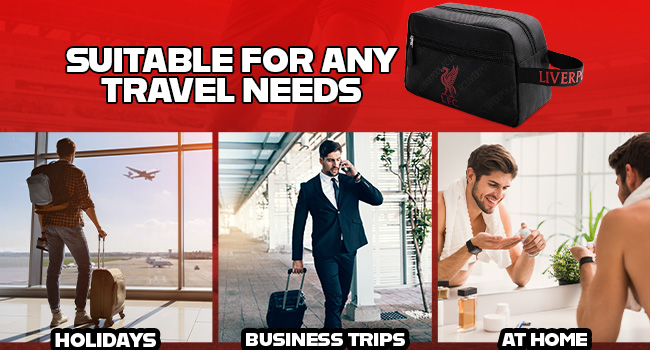 Liverpool F.C. Toiletry Bags for Men