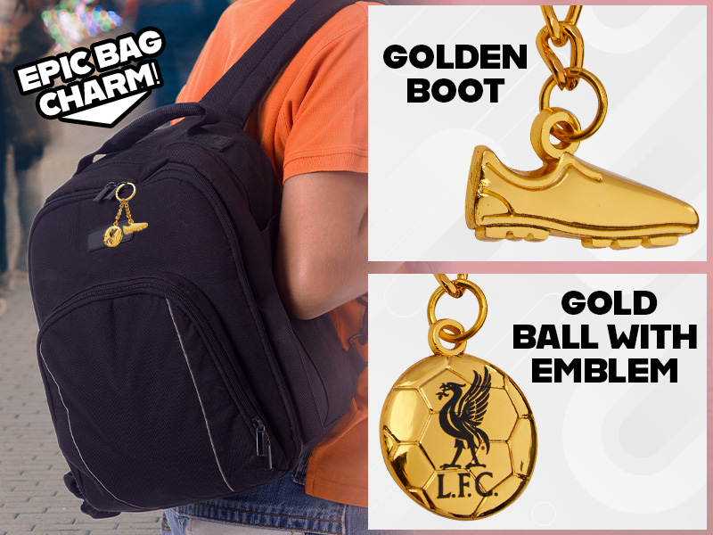 Liverpool F.C. Keyring and Pin Badge Gift Set