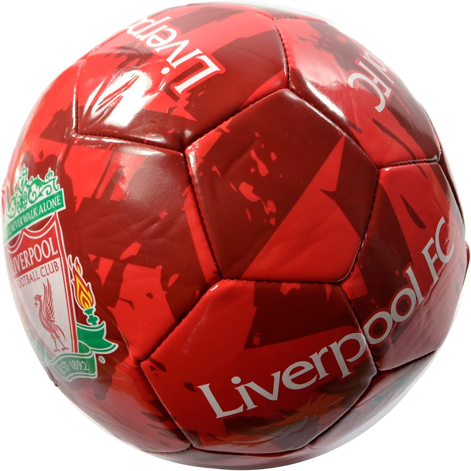 Hy-Pro Officially Licensed Liverpool F.C. Football – Size 5, Graffiti Design, Liverpool Merchandise, Training, Match, Collectible For Kids and Adults - Image 3