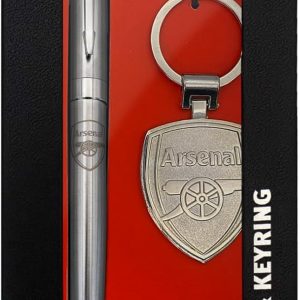 Arsenal FC Pen & Keyring Official Football Executive Gift Boxed