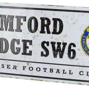 Chelsea Stamford Bridge Retro Street Sign