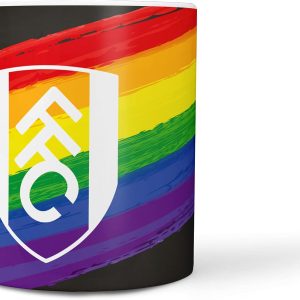 FOCO Championship Football Fulham Fan Rainbow Mug
