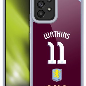 Head Case Designs Officially Licensed Aston Villa Football Club Ollie Watkins 2025/26 Players Home Kit Gel Case [Military Grade Protection] Compatible With Samsung Galaxy A53 5G (2022)